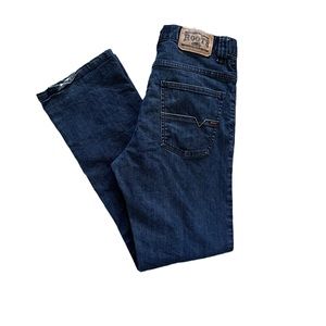 Roots Canada Vintage Dark Blue Wash Straight Leg Denim Jeans Men's Size 30 x 31